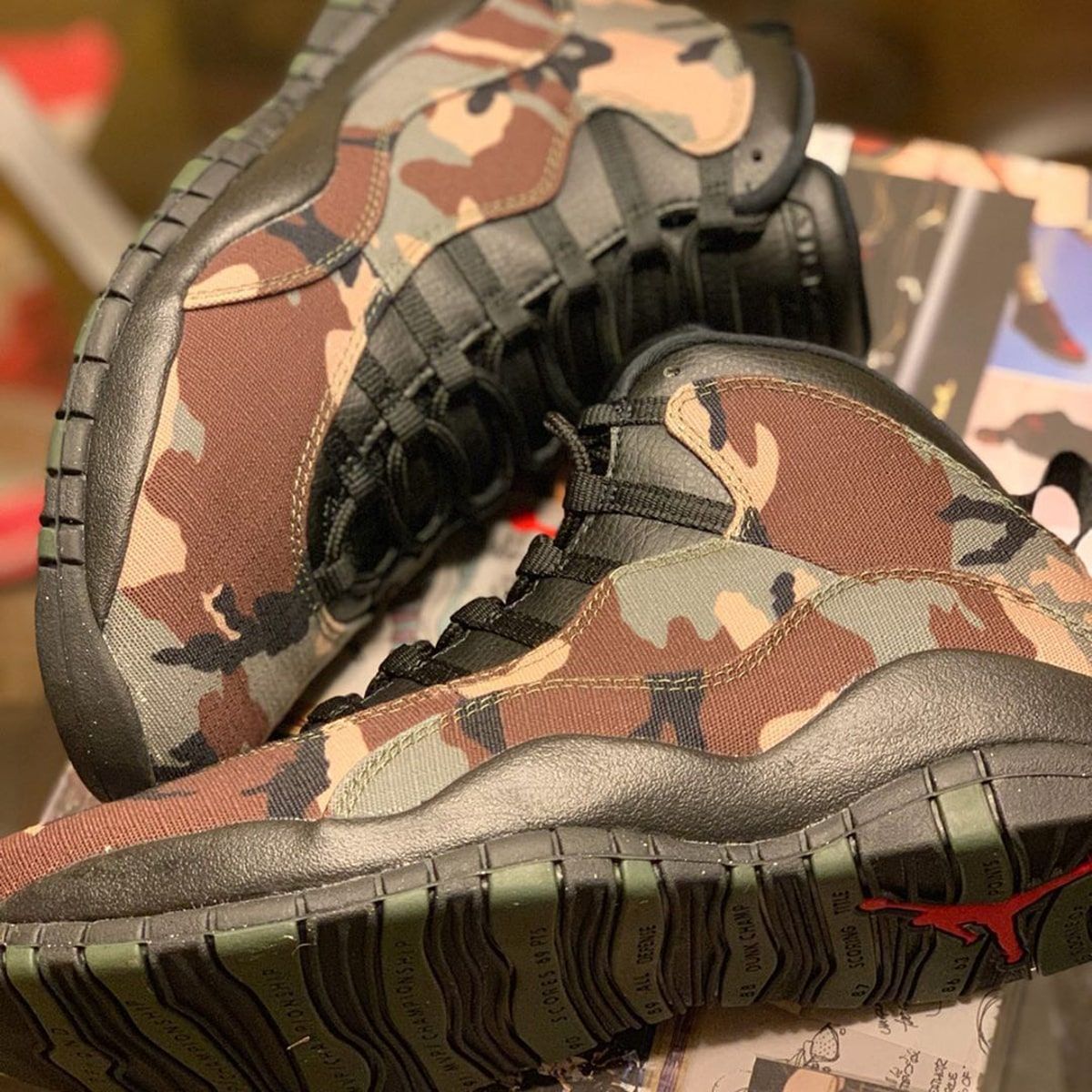 Where to Buy the Air Jordan 10 Camo House of Heat