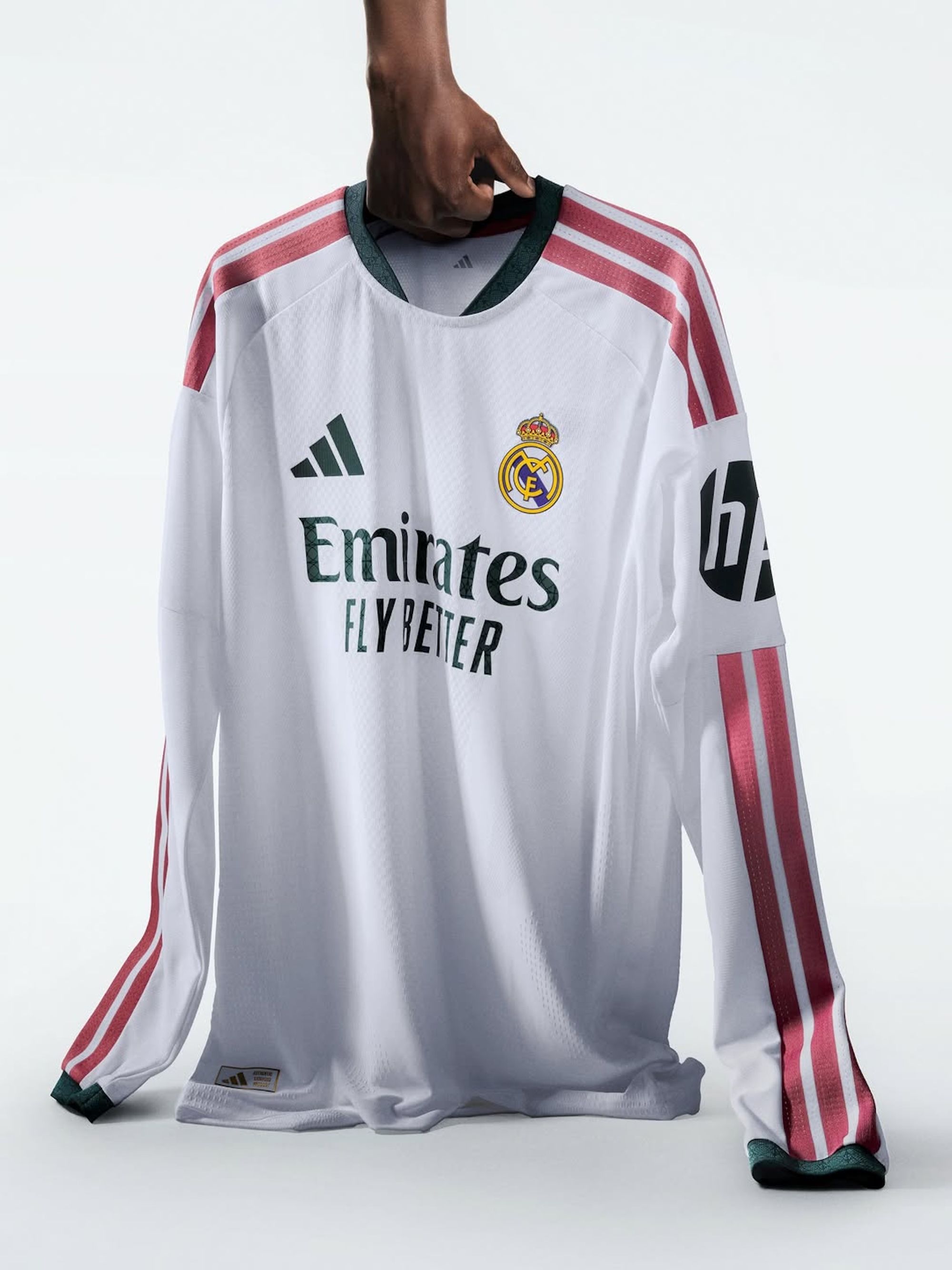 Real Madrid 26/27 Home Jersey. Photo via adidas.