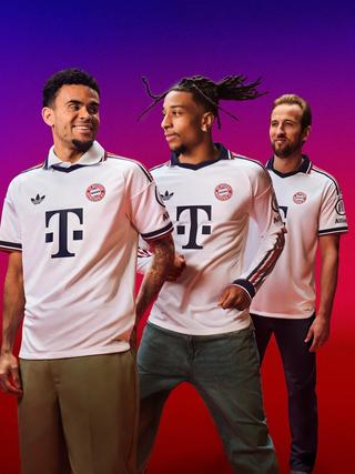 Bayern Munich 26/27 Away Jersey. Photo via adidas.
