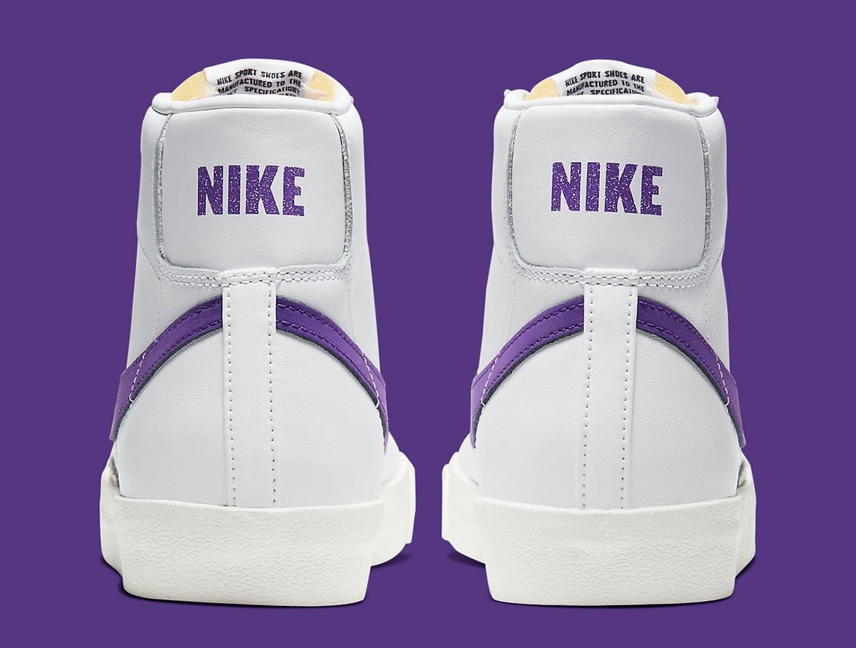 nike blazer mid 77 vintage white voltage purple
