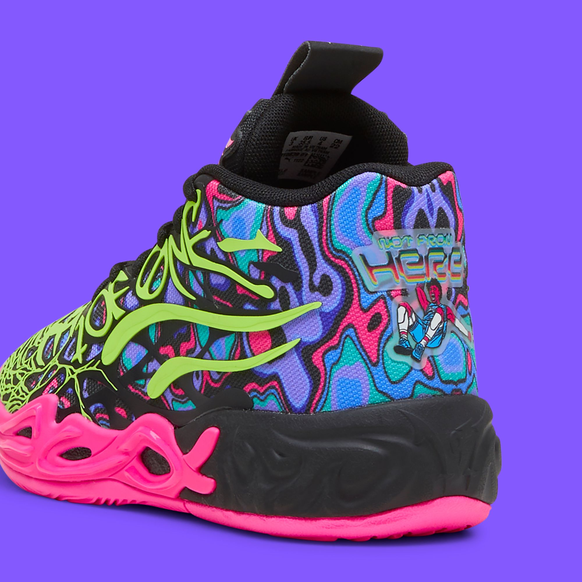 The LaMelo Ball x PUMA Hoops MB.04 
