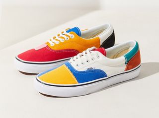 Available Now // Colorful Cropped Vans Patchwork Era
