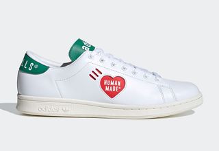 human made adidas stan smith white green fy0734 2