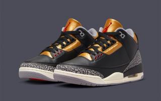 Where to Buy the Air Jordan 3 “Black/Gold”