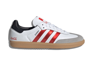 Coca-Cola x adidas Samba (White)