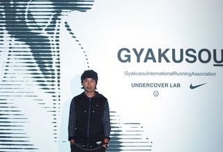 Jun Takahashi at a Nike GYAKUSOU event.