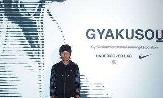 Jun Takahashi at a Nike GYAKUSOU event.