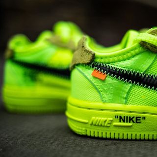 Off White Nike Air Force 1 Volt Toddler Release Date 5 min