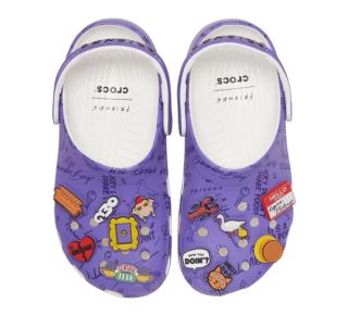 Friends x Crocs Classic Clog (SKU: 212136-90H). Photo via Crocs.