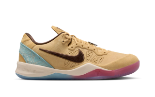 Nike Kobe 8 EXT Protro “Siempre Hermanos” basketball shoe honoring Bryant's brotherhood with Pau Gasol.