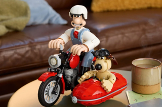 LEGO® x Wallace & Gromit Block Set (1,038 Pieces). Photo via The LEGO Group.