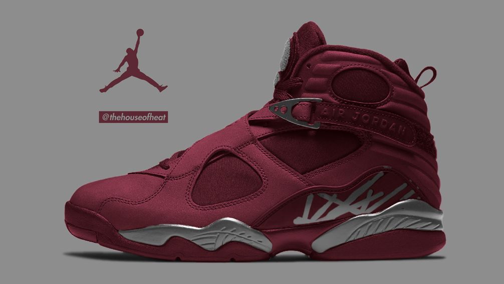 air jordan retro 8 burgundy