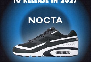 Placeholder for NOCTA's rumored Nike Air Max BW collaboration for 2027.