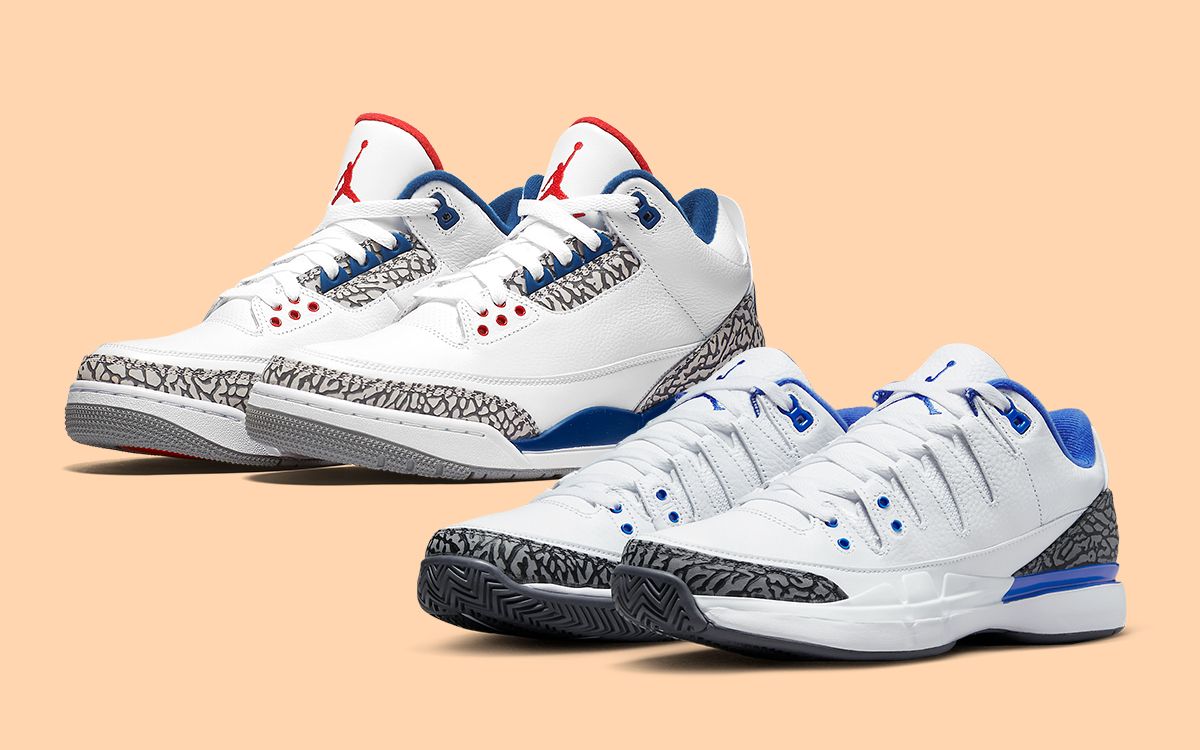 Official Images // Nike Zoom Vapor Tour AJ3 “True Blue” | House of