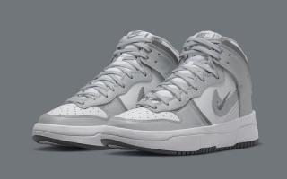 Nike Dunk High Up Gears Up in Greyscale
