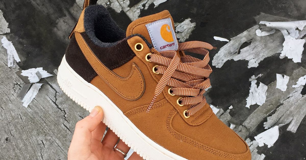 Where to Buy // Carhartt x Nike Air Force 1 Low | House of Heat°