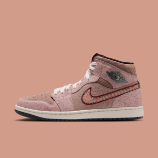 Men's Air Jordan 1 Mid "Día de Muertos" (2026; SKU: IZ4718-283). Photo via Nike.