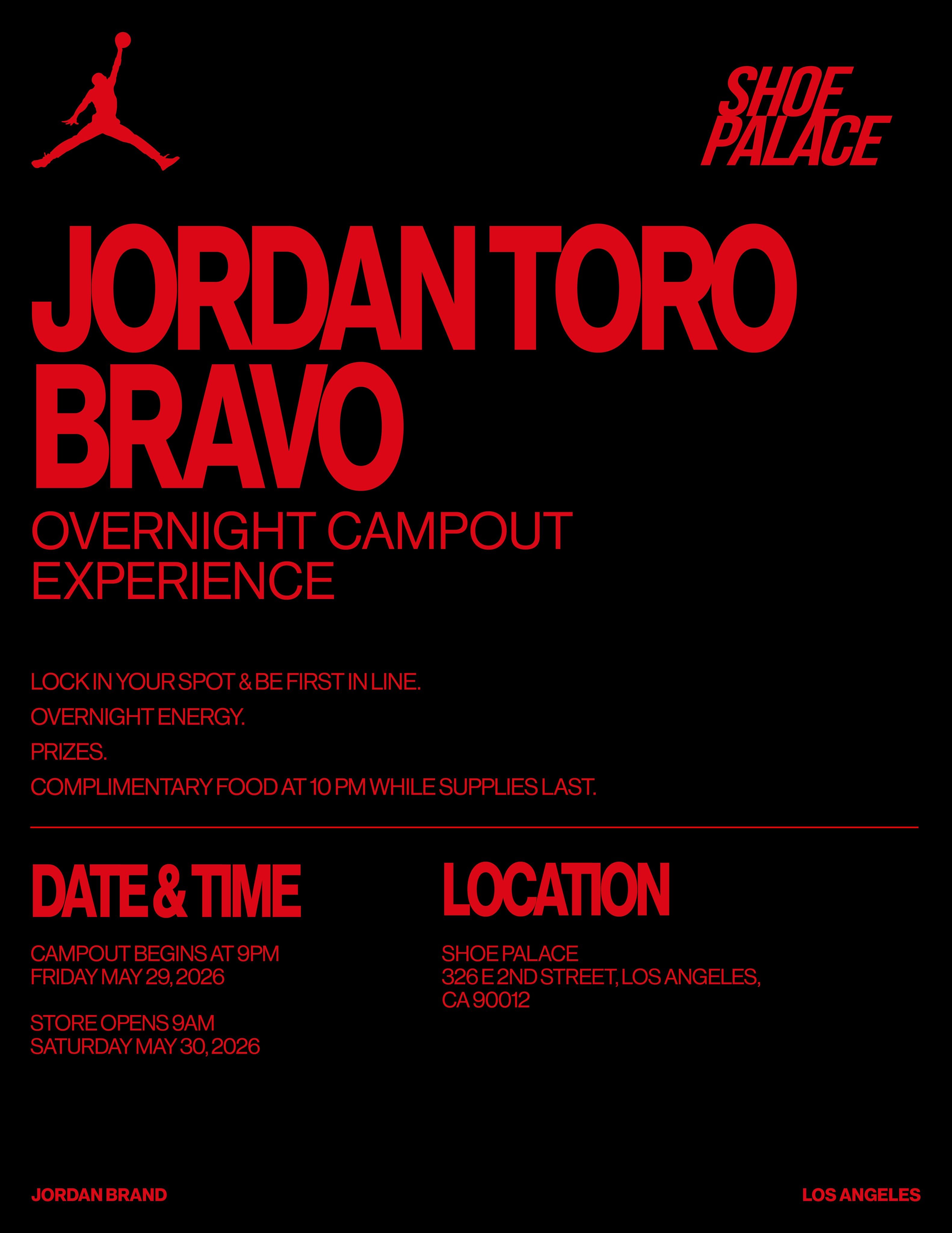 Air Jordan 4 "Toro Bravo" LA Release Details.