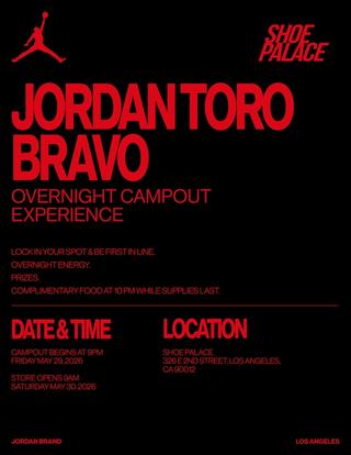 Air Jordan 4 "Toro Bravo" LA Release Details.