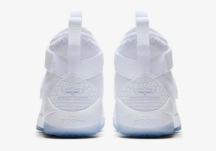 Lebron soldier 11 all on sale white