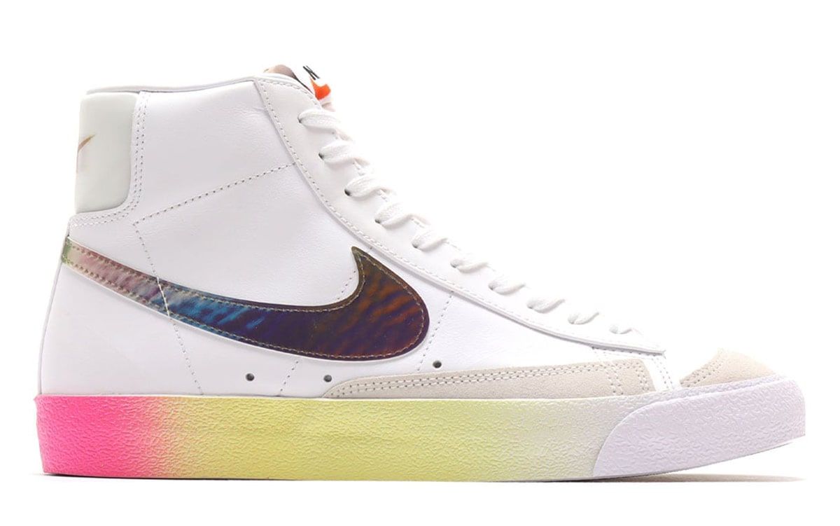 NIKE BLAZER MID IRIDESCENT SWOOSH outlet