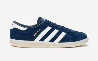The adidas Hamburg is Available Now in Classic Navy and White