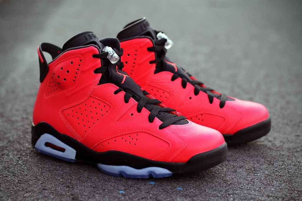 All red infrared 6s on sale