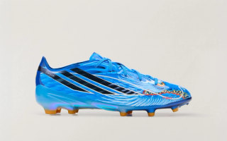 Kids' adidas F-50 HYPERFAST Elite "Dragon" (SKU: KZ9817). Photo via adidas.