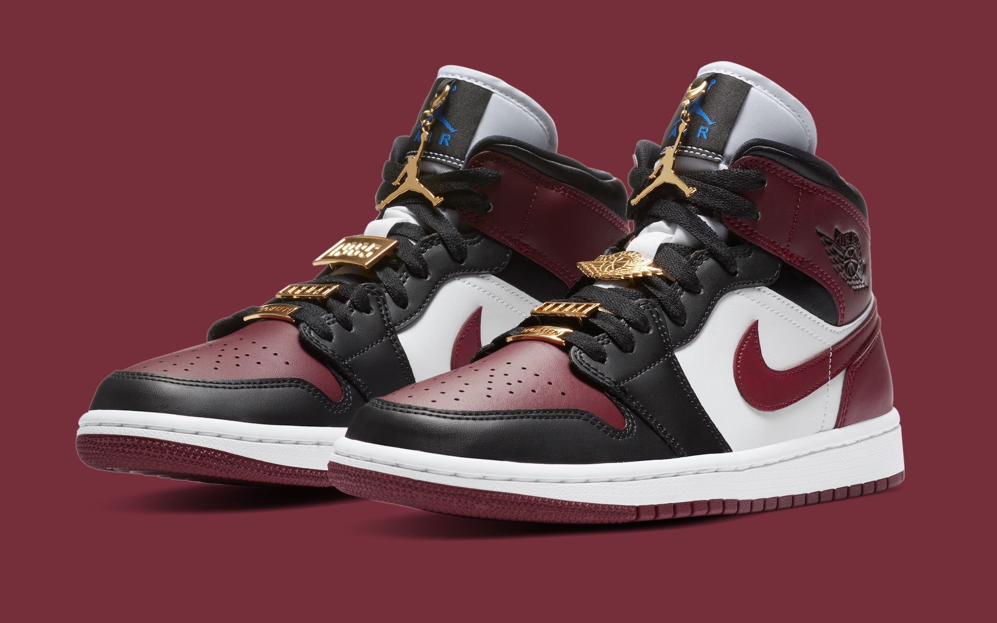 jordan 1 mid with charms