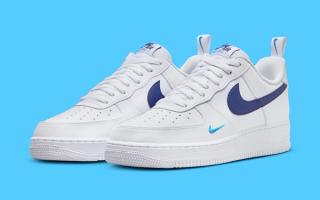 Dual Blue Tones Accents the Next Air Force 1 Low