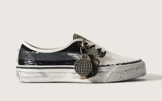 Premium Vans Authentic inspired by Chanel's 'La Habana' bag.