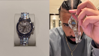 Drake Receives One-of-One Rolex “Ice Gradient” Daytona