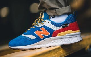 Available Now // CORDURA New Balance 997H in Bold Blue and Gold