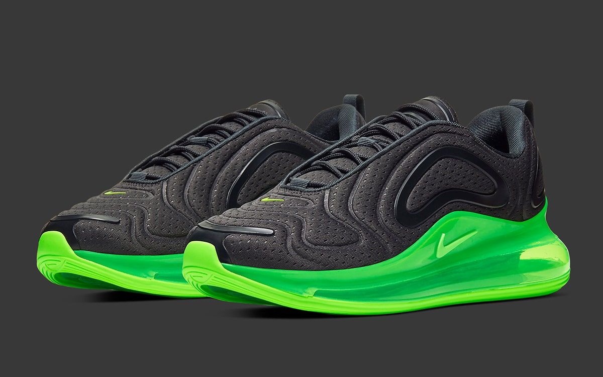 Available Now The Nike Air Max 720 Tacks on Vibrant Volt Green