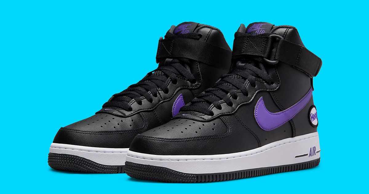 Nike Air Force 1 High “Hoops” Appears in Black and Purple | House of Heat°