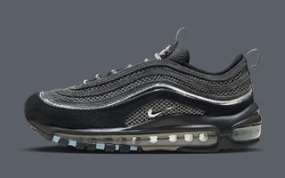 Nike Air Max 97 “Black Chrome” Features Shaggy Suede and Silver Streaks
