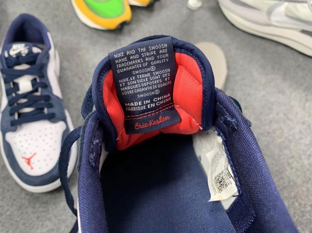 Jordan 1 low hot sale sb navy