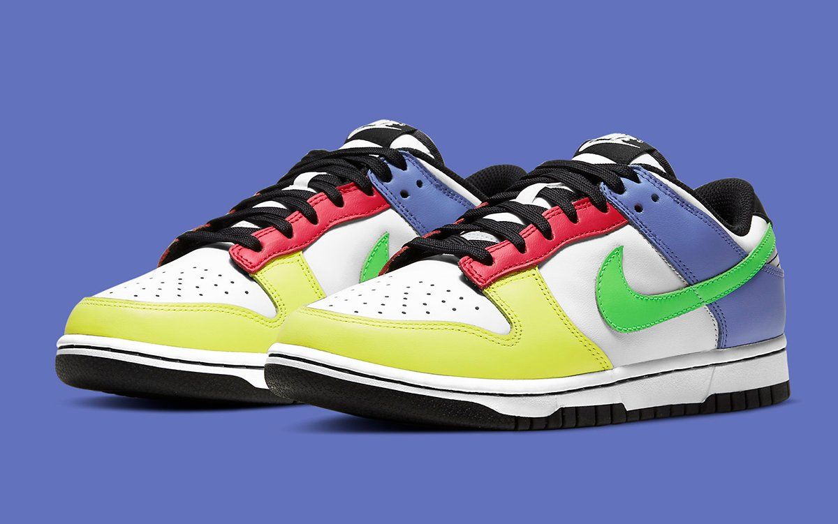 Nike dunk цвета. Nike Dunk Multicolor. Nike Dunk Low Multicolor. Nike Dunk Yellow Strike. Nike Dunk Low disrupt.