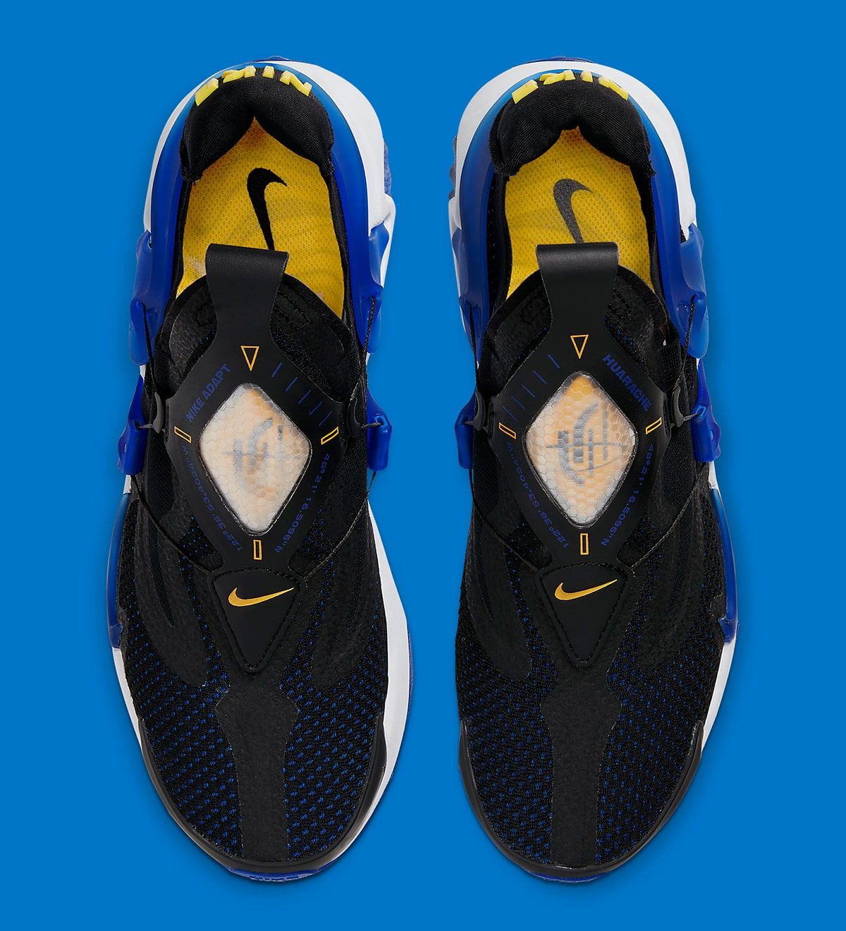 Adapt huarache black outlet racer blue