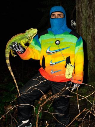 CPFM x Nike ACG Balaclava Hoodie. Photo via Adham Abousalem.