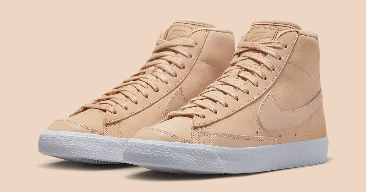 tan blazer nike