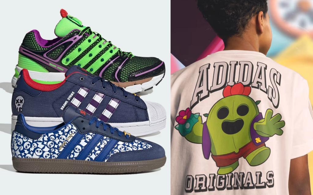 Adidas AdiStar Control 5 x Brawl Stars collaboration sneaker