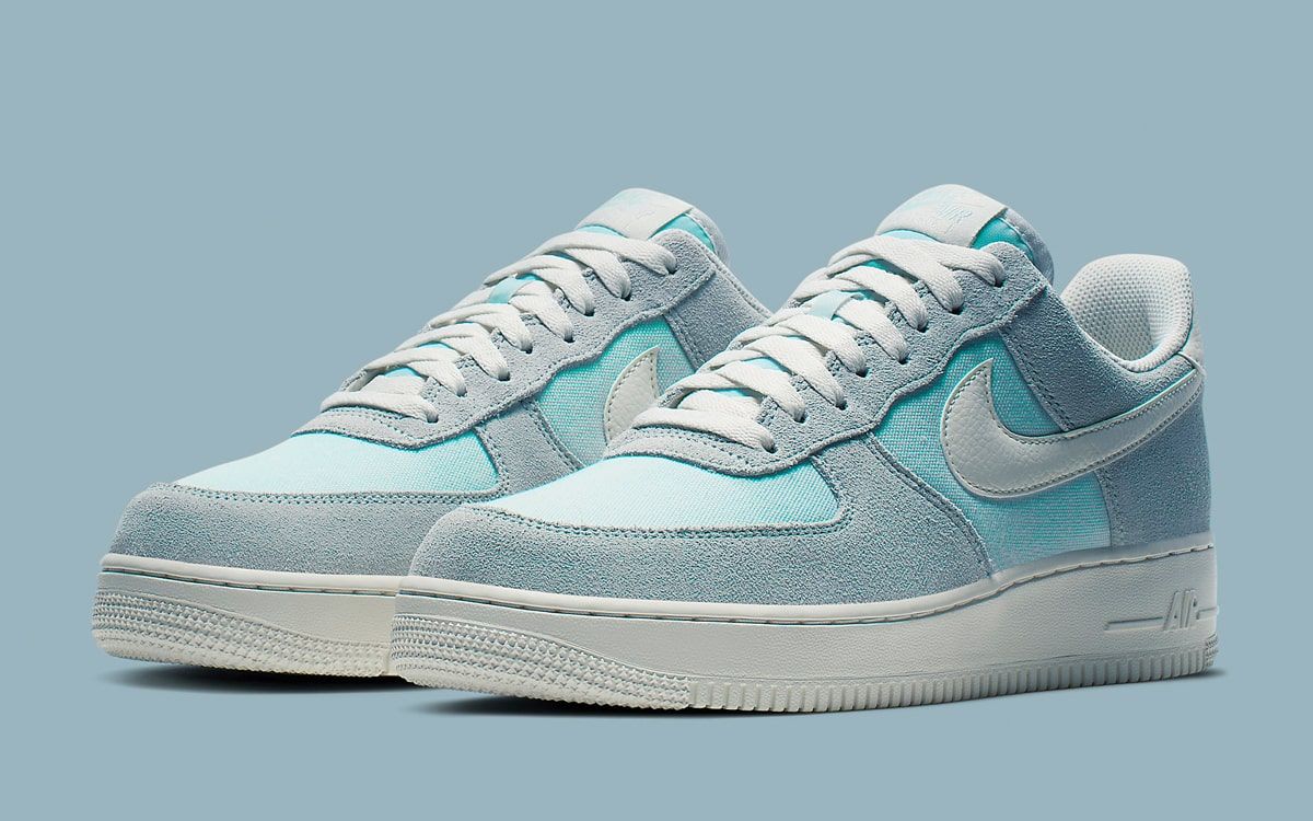 Air force 1 ghost on sale aqua