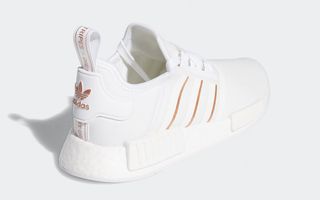 adidas nmd r1 womens white rose gold fw6444 3