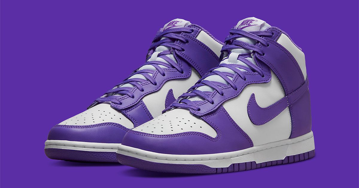 Official Images // Nike Dunk High “Court Purple” | House of Heat°