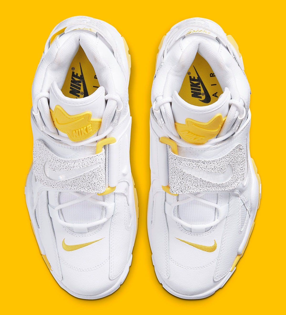 nike air barrage low yellow