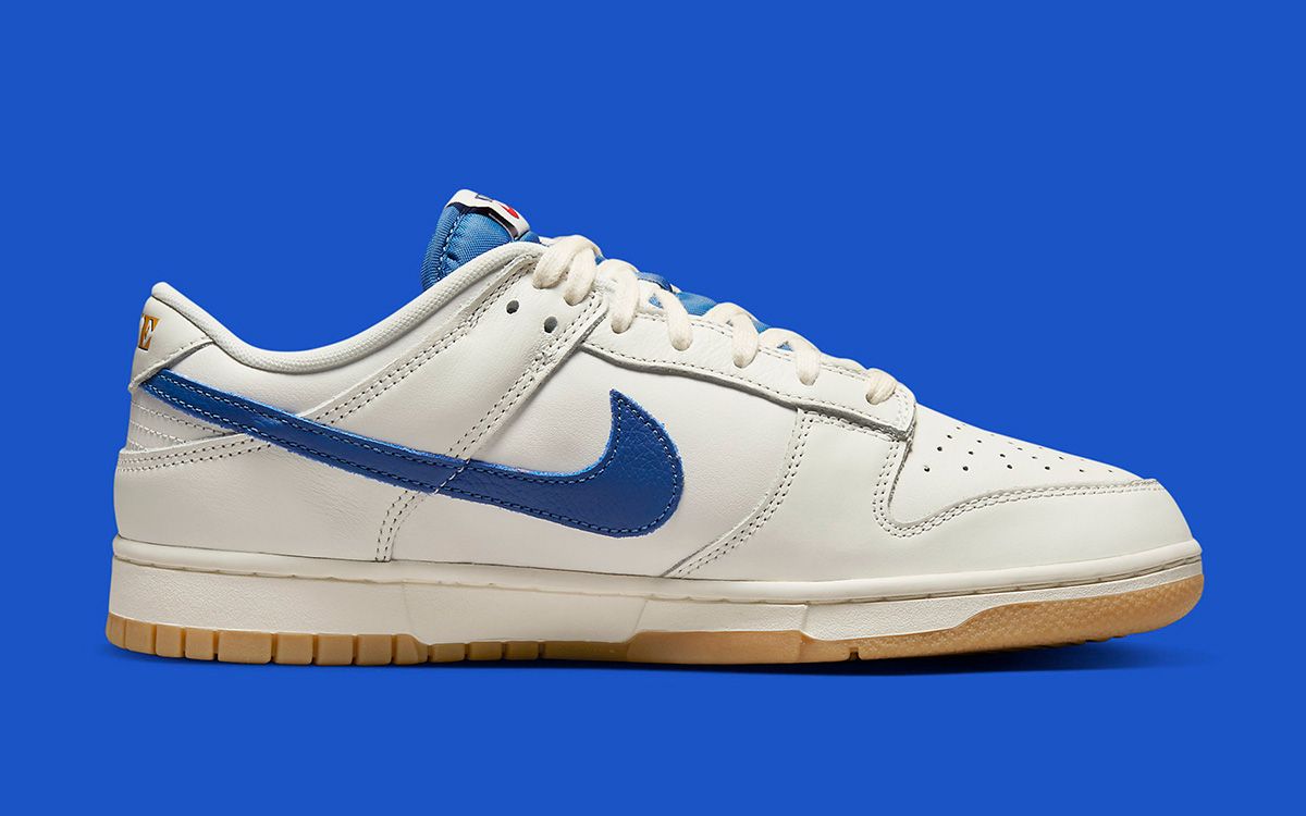 Nike Dress This New Dunk Low in White, Royal and Gum | House of Heat°