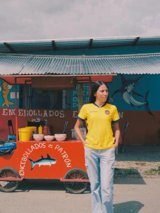 Ecuador 2026 Home Jersey. Photo via Marathon Sports.