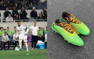 Alexis Vega from Liga MX's Toluca wearing the Travis Scott Nike Phantom 6 Low. Photo by @luiscah_ on Instagram.
