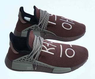pharrell x adidas nmd hu brown grey release date 1
